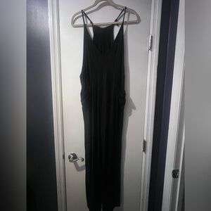 Chic Black Sleeveless Jumpsuit